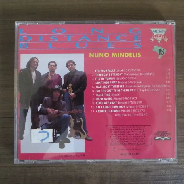 CD Nuno Mindelis - Long Distance Blues - Foto 2