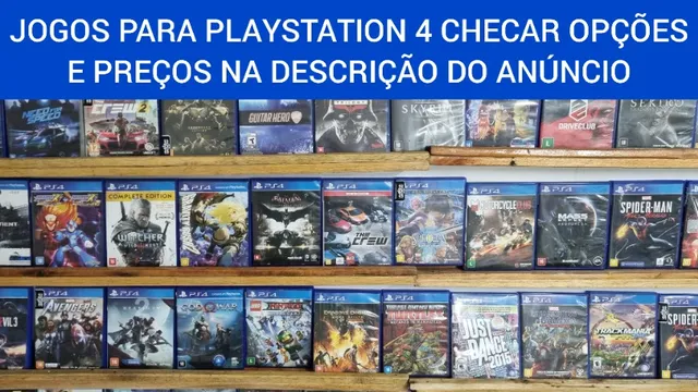 Playstation 4 melhores jogos  +859 anúncios na OLX Brasil