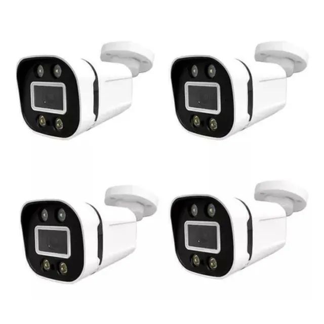 Kit 4 Câmeras + HVR 8 canais 5mp Pro Hd Visão Noturna Ípega Max KP-CA238  - Foto 4