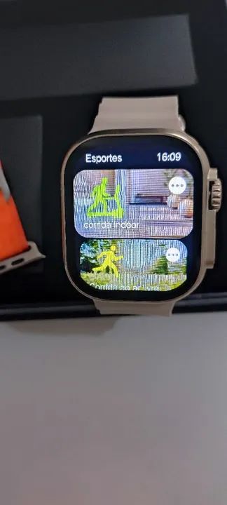 Smartwatch HWG Ultra Max 2.2 polegadas - Foto 3