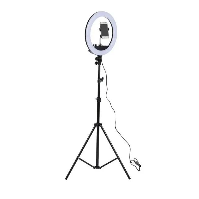 Ring Light 10" 26cm Com Suporte de Celular + Tripé 2.10cm - WZetta - Foto 3