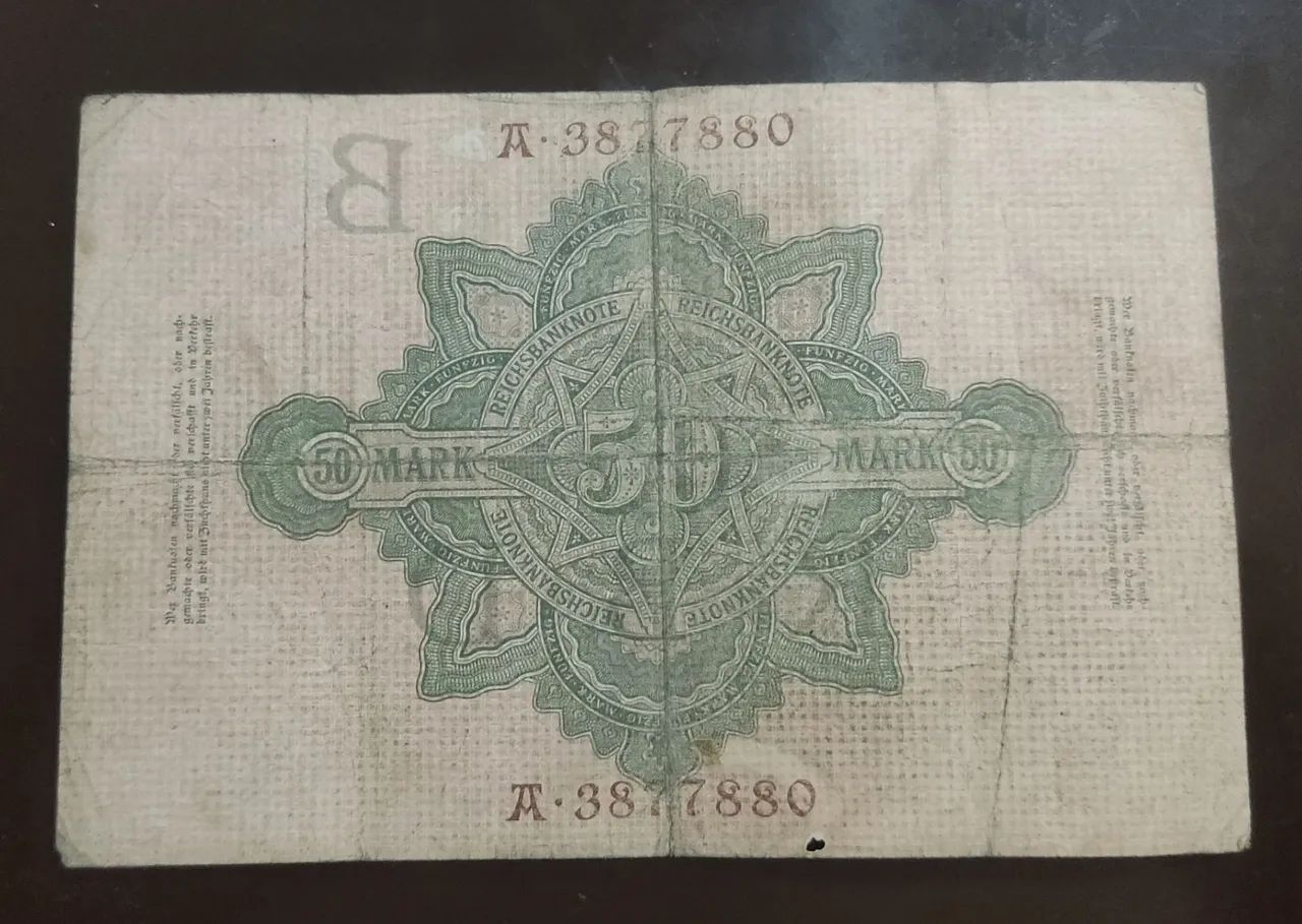 Cédulas Marco Alemão antigas  - Foto 4