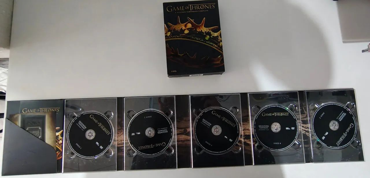 Game of Thrones - Segunda Temporada Completa - 5 DVDs - Foto 2