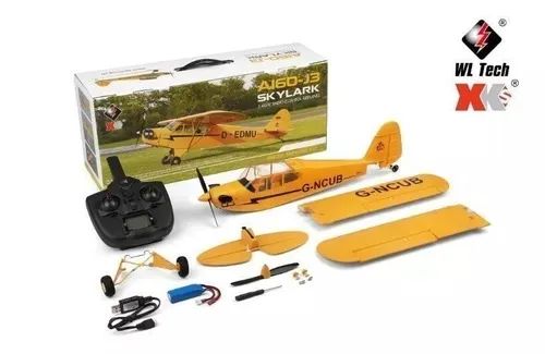 Aeromodelo / A160-j3 Skylark Pronto Para Voar - Foto 2