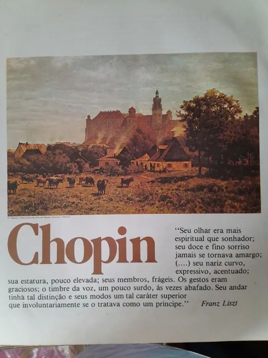 Disco de Vinil Chopin - Mestres da Música - Foto 2