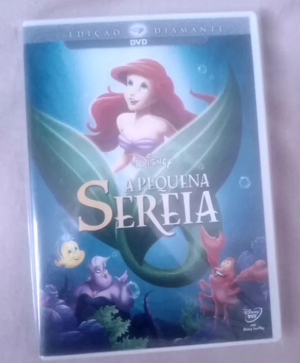 DVD A Pequena Sereia - Edição Diamante - Disney