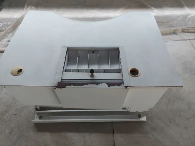 Mesa de escritório em madeira - Foto 2