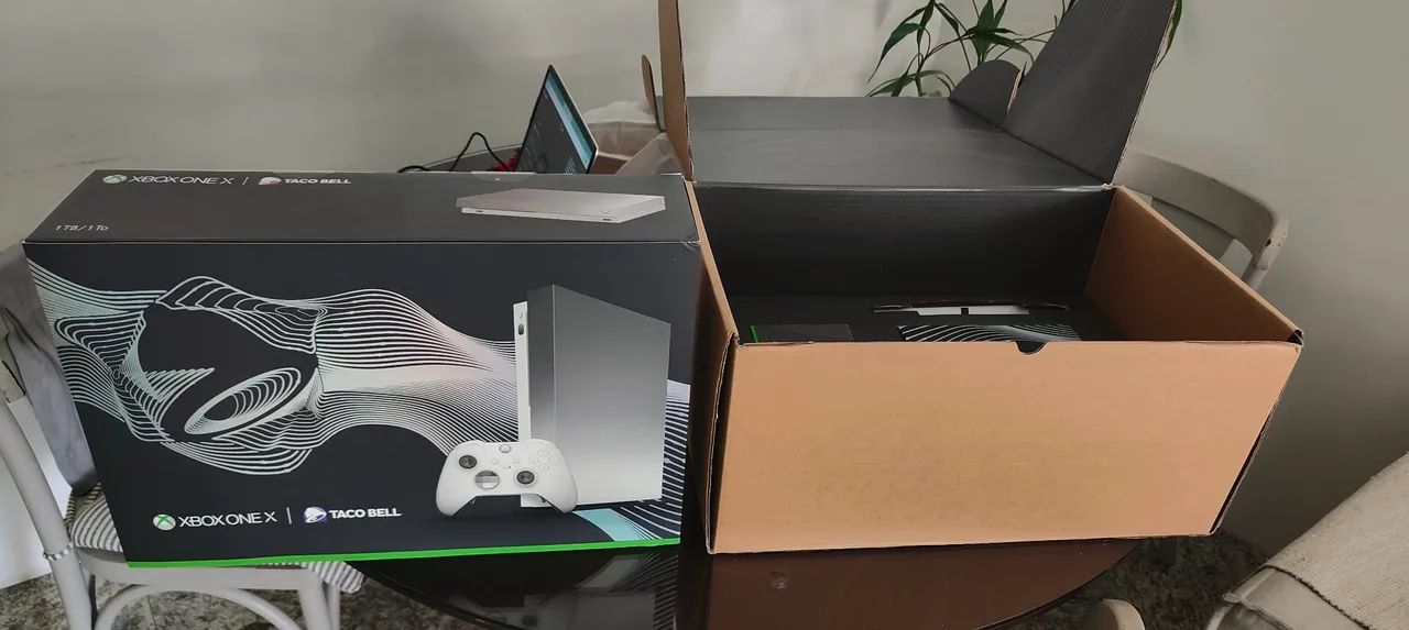 Xbox one x 1tb Edição limitada Taco Bell Novo lacrado  - Foto 5