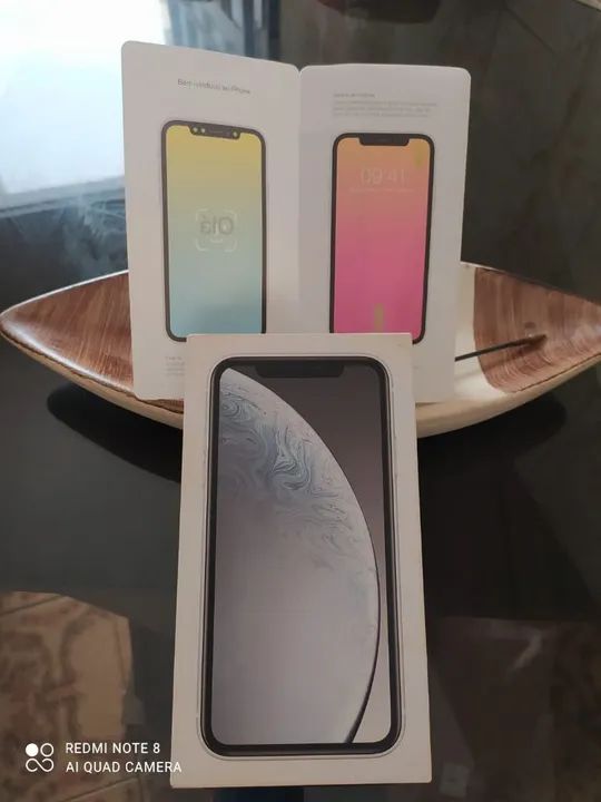 Caixa iPhone vazia Xr 64g - Foto 4