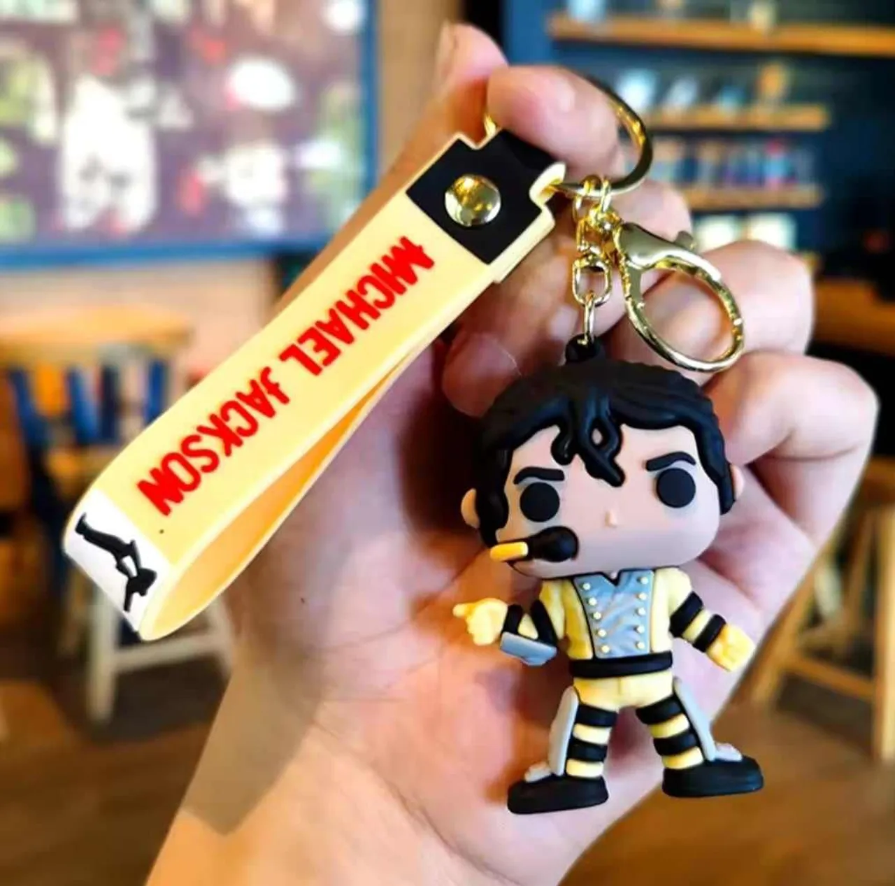 Chaveiro Michael Jackson - Colecionador