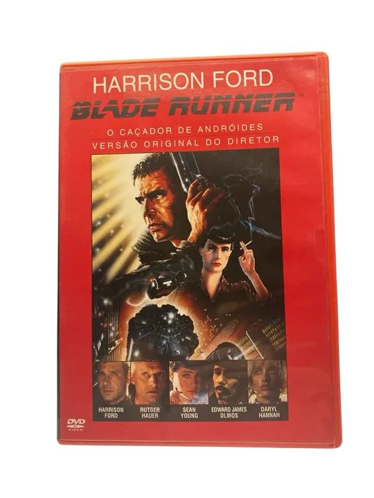 blade runner - o caçador de andróides - harrison ford - dvd 