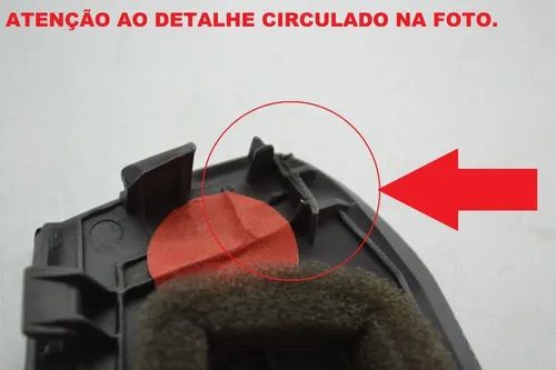 Par Tela Grade Tweeter Honda Civic 2011 Original - Foto 2