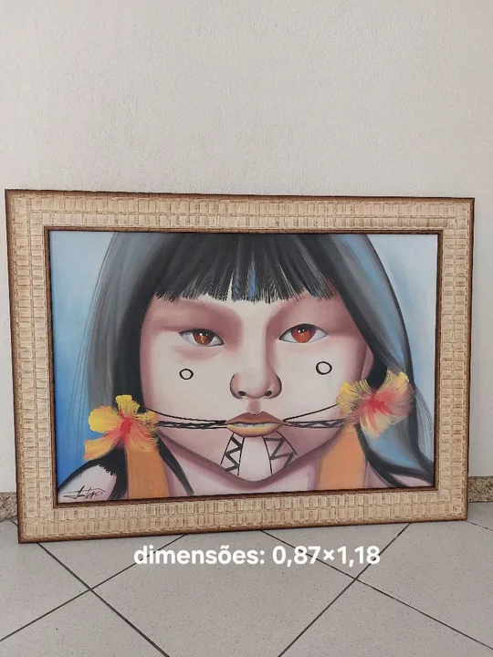 Quadro, óleo sobre tela