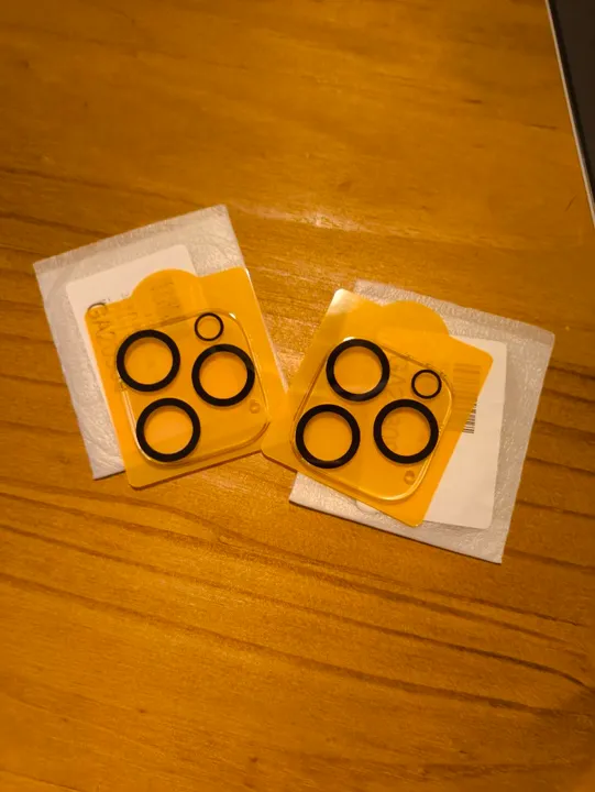 Conjunto película para câmera iPhone 15 Pro Max