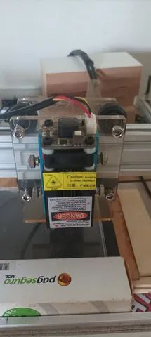 Máquina Gravação A Laser 2500mw Eleksmaker A3 Usada - Foto 3