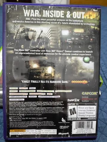 Steel Battalion: Heavy Armor Xbox 360 Original, mídia física. - Foto 3