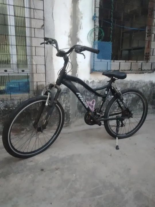 BICICLETA RAVA DE ALUMÍNIO PRETA ARO 29 - Foto 3