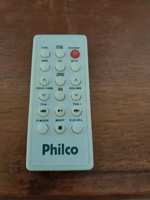 CONTROLE REMOTO ORIGINAL SOM PHILCO PB 500BT. NOVO.