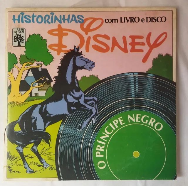2 Livros Histórinhas Disney com disco Vinil