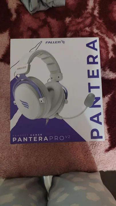 Headset Gamer Pantera pro v2 roxo 