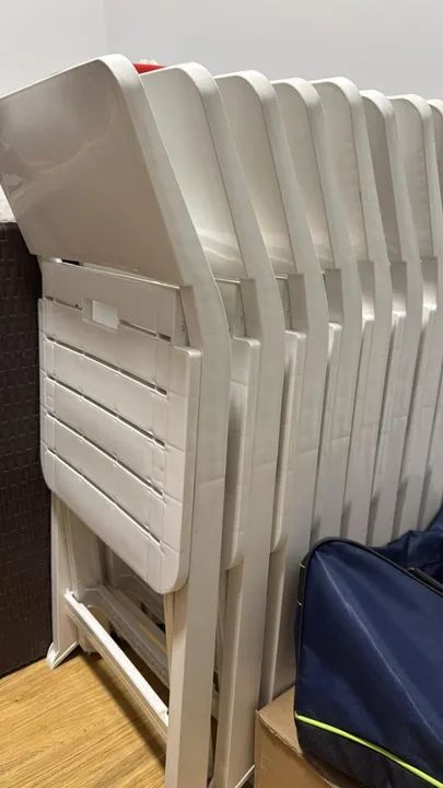 CADEIRA DOBRAVEL BRANCA - Foto 5