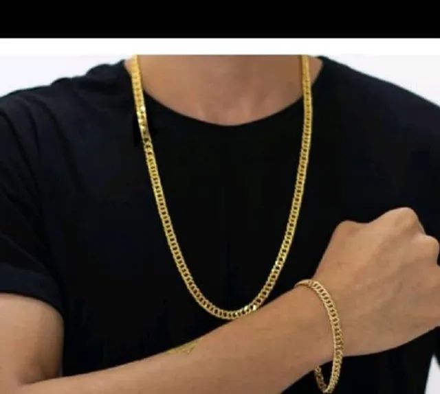 Cordão Masculino pulseira  - Foto 2