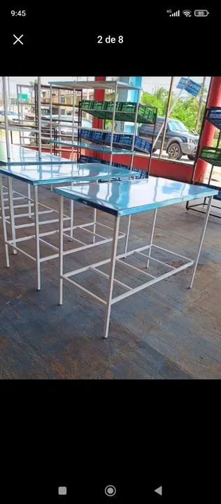 Mesas de inox pronta (Entregas) - Foto 5