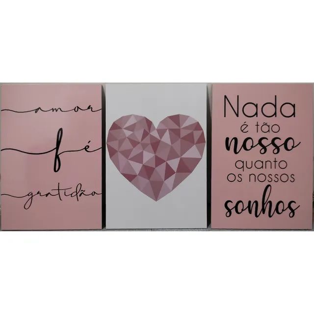 Kit quadros Decorativos 3