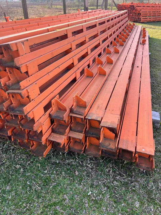 Material para estrutura metálica - Perfil metálico 4? com 6 metros e reforço