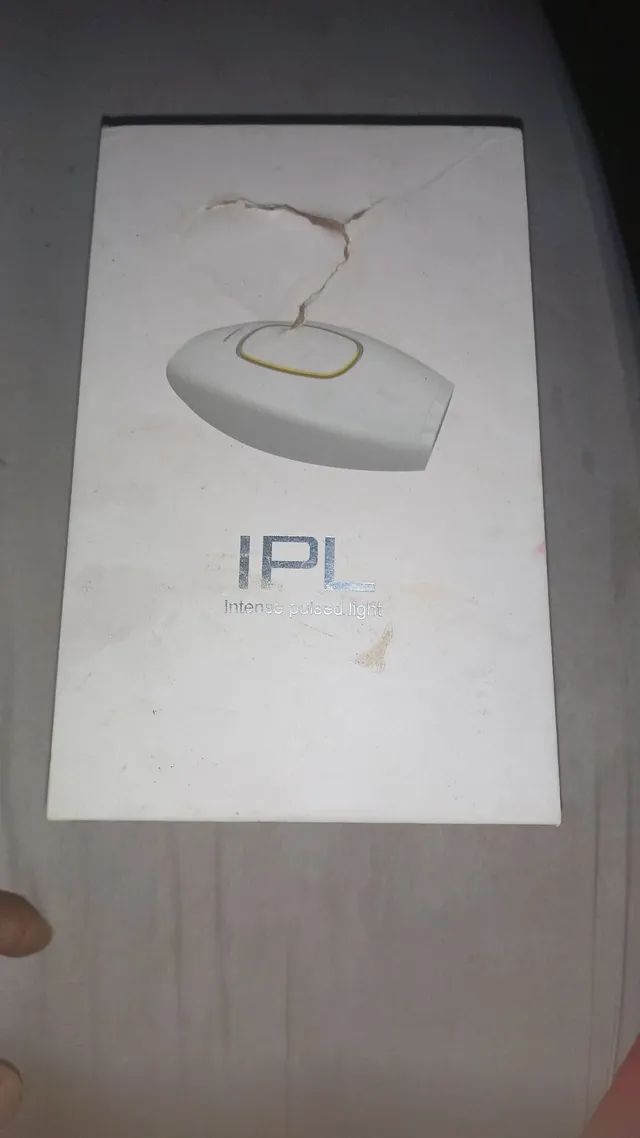 depilação a luz pulsada nunca foi usado