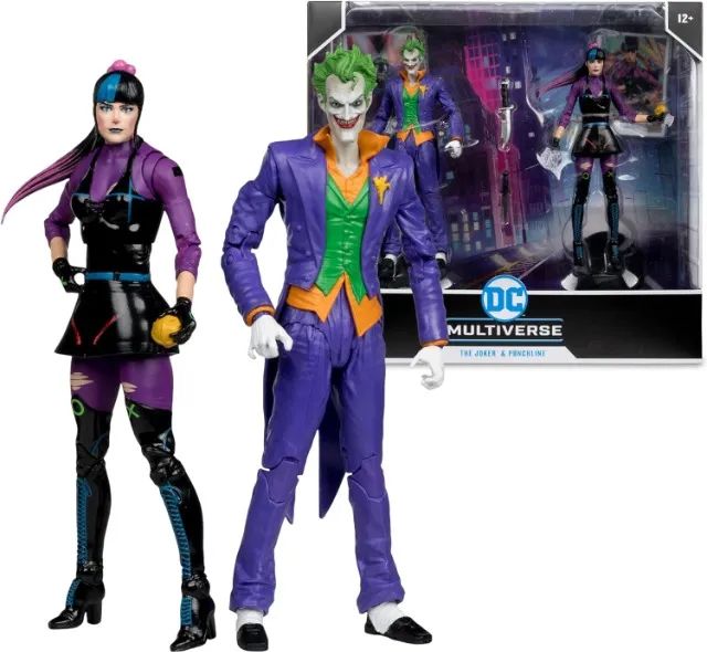 Joker Coringa Punchline McFarlane Toys DC Multiverse - Lacrado