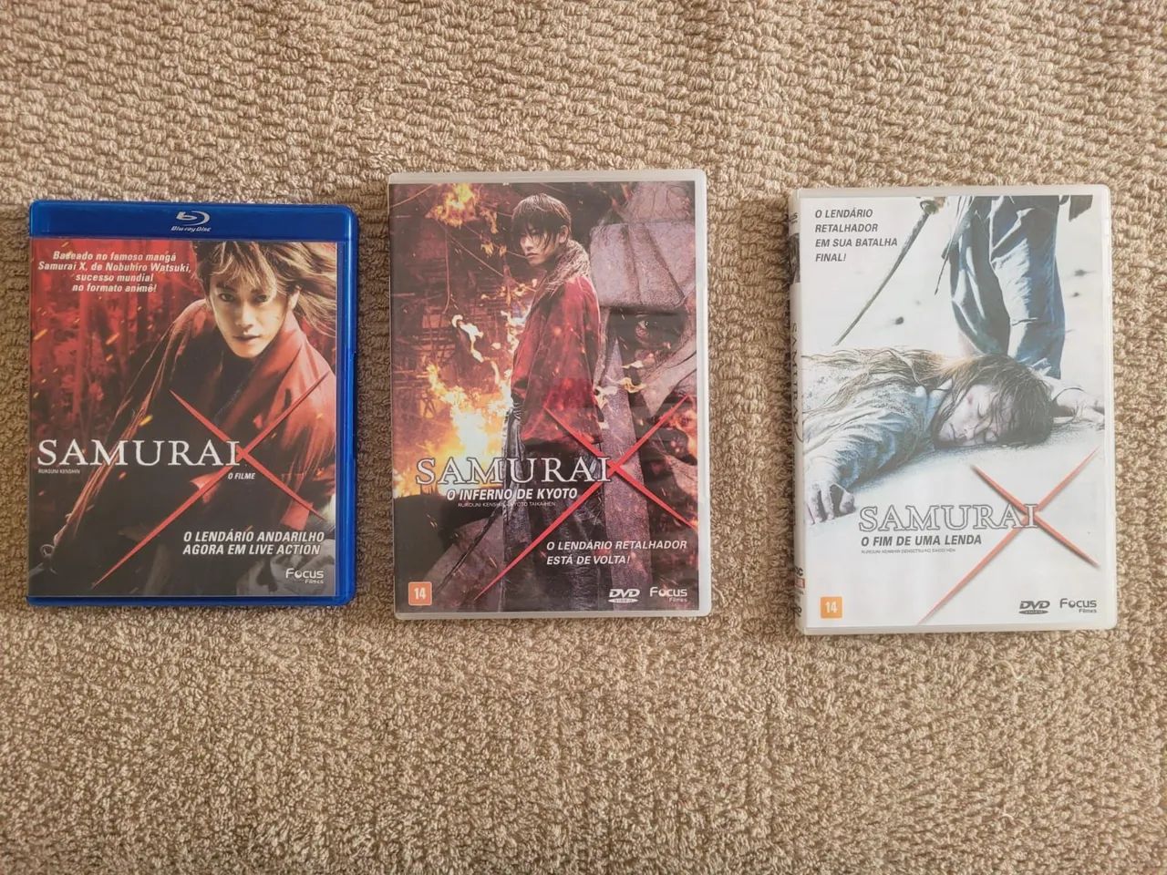 Coleção de Filmes Samurai X