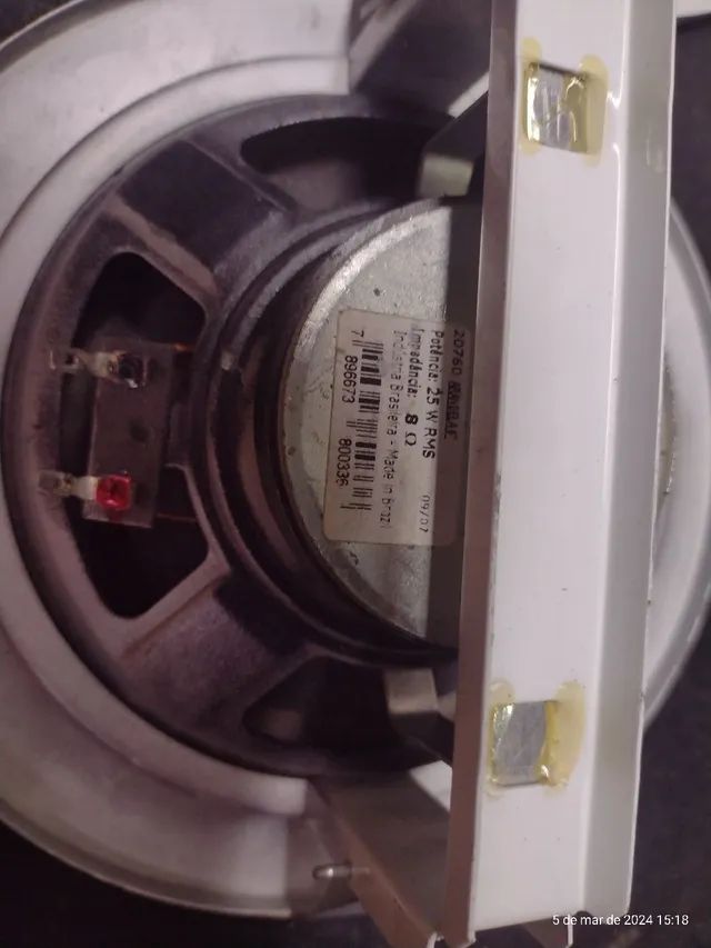 Vendo 4 alto falante com suporte para teto - Foto 2