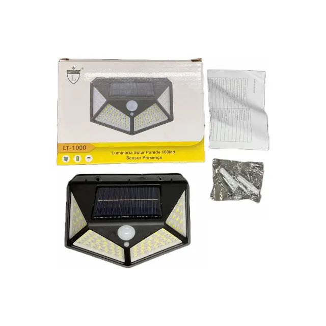 Luminária Solar de LED Nova com Sensor e Entrega Rápida! - Foto 5