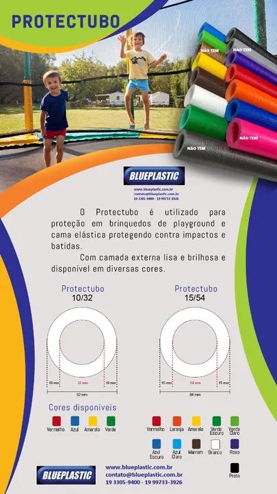 Isotubo blindado para brinquedão - Foto 2