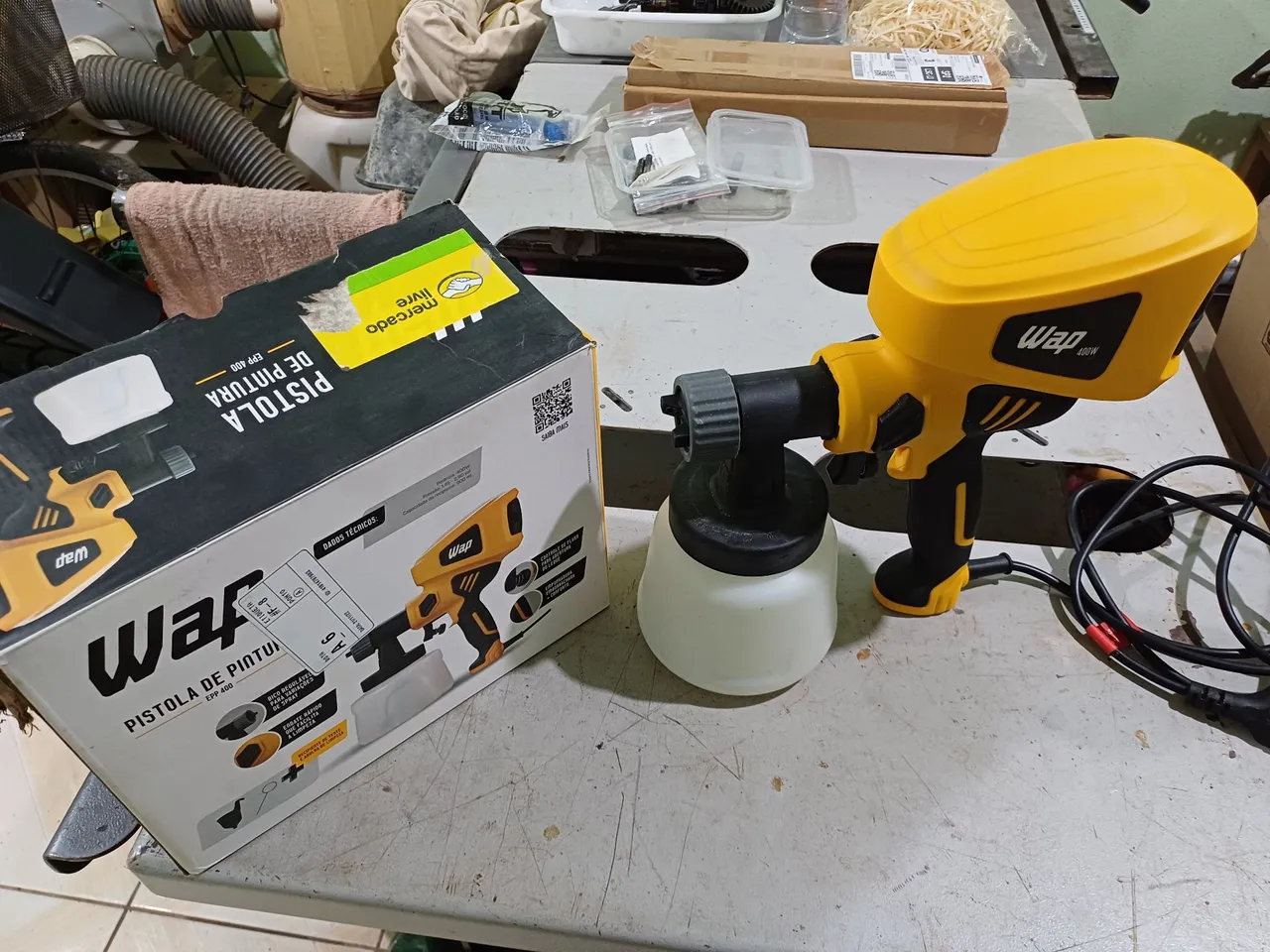 Pistola elétrica de pintura Wap EPP 400