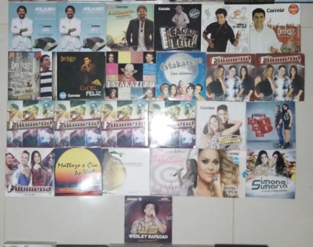 CDs e DVDs de Musicais Forró Diversos Antigos - Foto 3