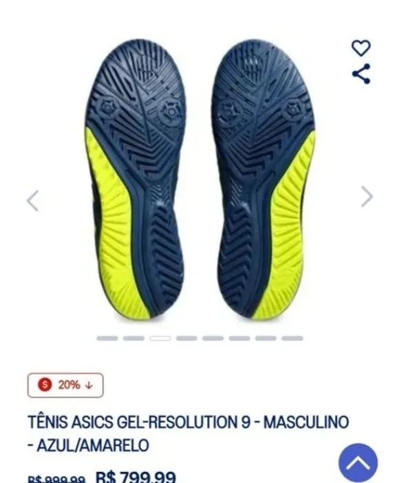 *ANÚNCIO 2* ASICS GEL RESOLUTION 9 (45) - Foto 4