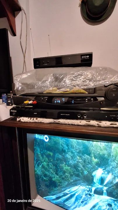 Dois Conversor Digital CCE DC108X - Na Novos na caixa com nota fiscal. - Foto 4