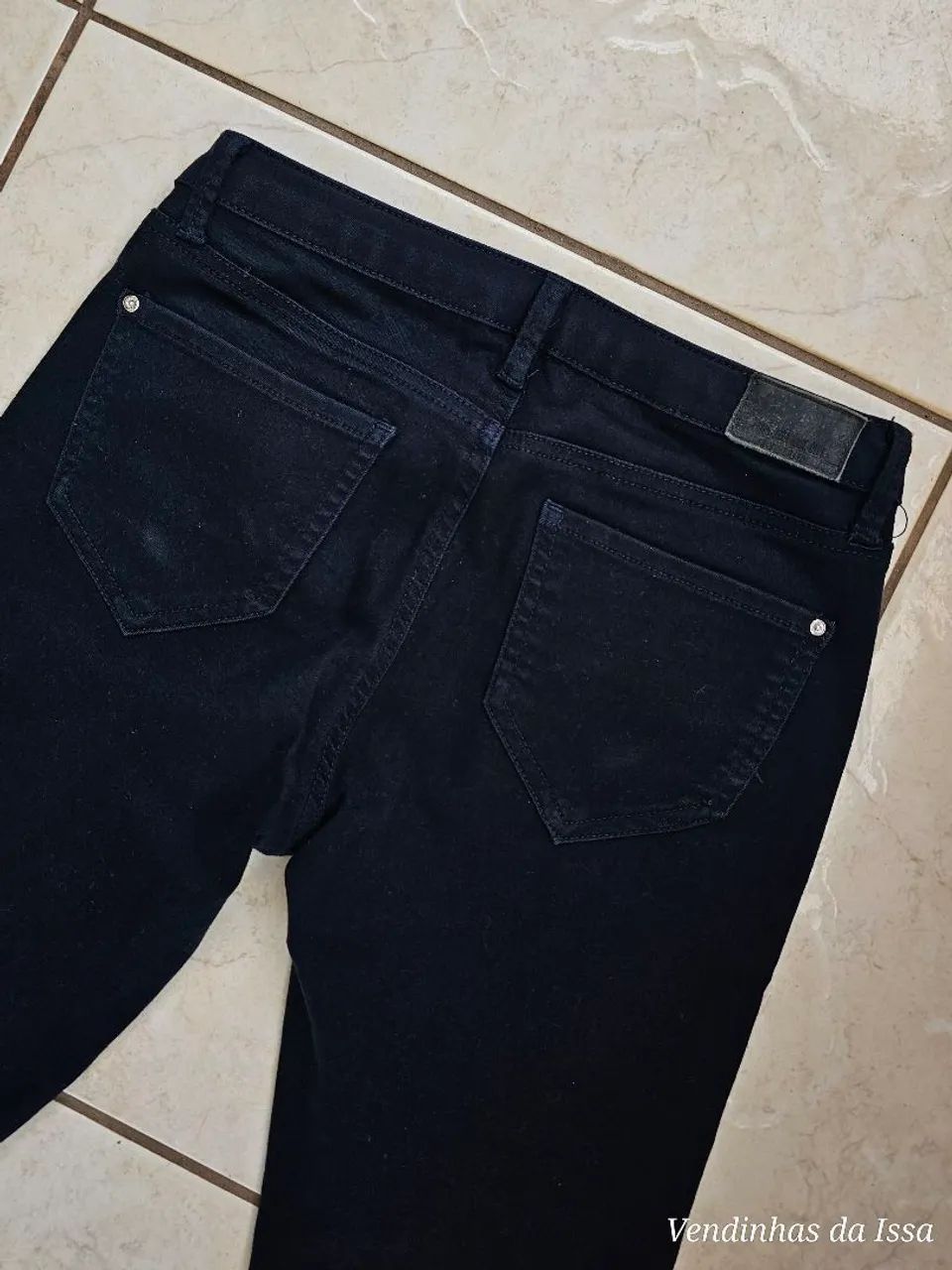 Calça Feminina Zara Basic Dept Denim - Foto 3