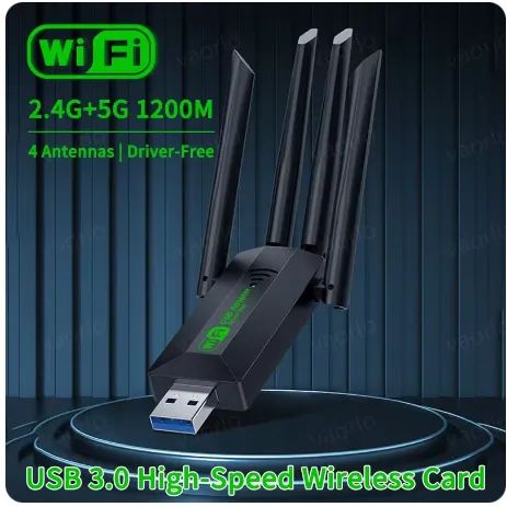 Adaptador Wi-fi 4 antenas Dual Band  - Foto 2