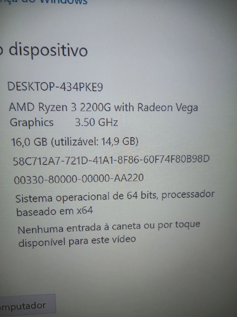 PC Gamer com LED RGB Vermelho - Foto 3