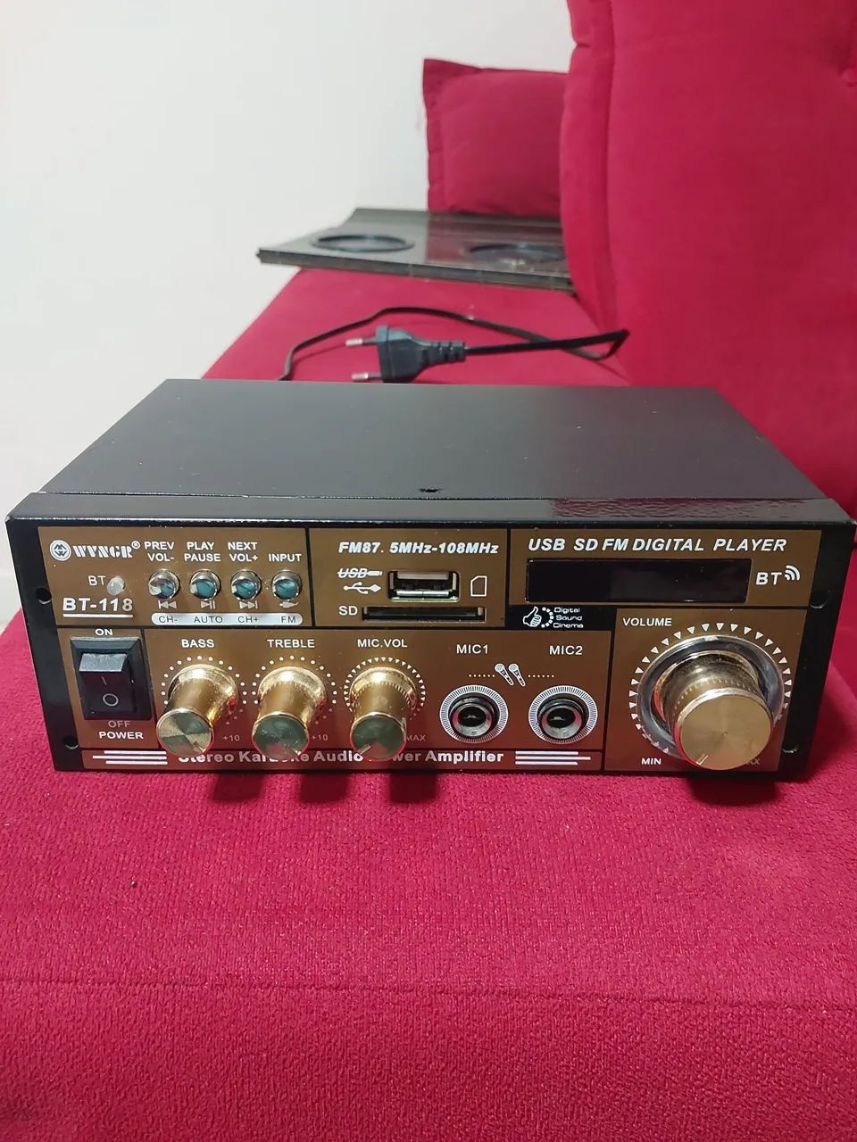 amplificador Bluetooth 