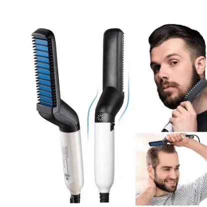 Modelador Pente Portátil Chapinha para cabelo e barba
