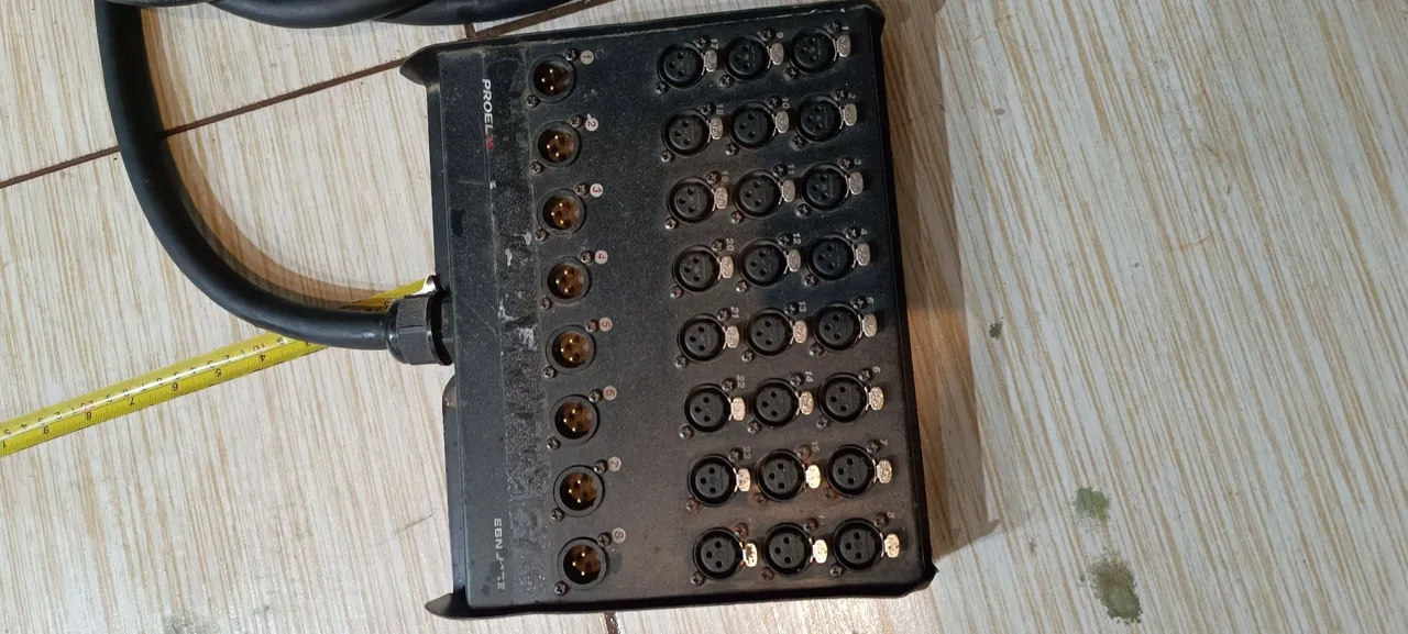 Multicabo Proel 24 Canais XLR 24 metros