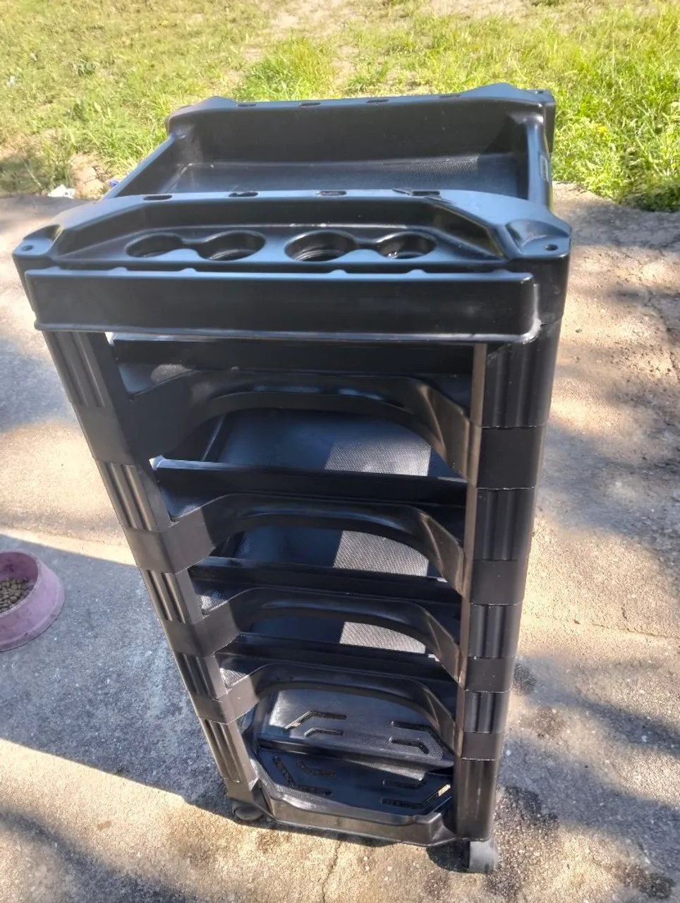 Carrinho Organizador Multiuso Preto