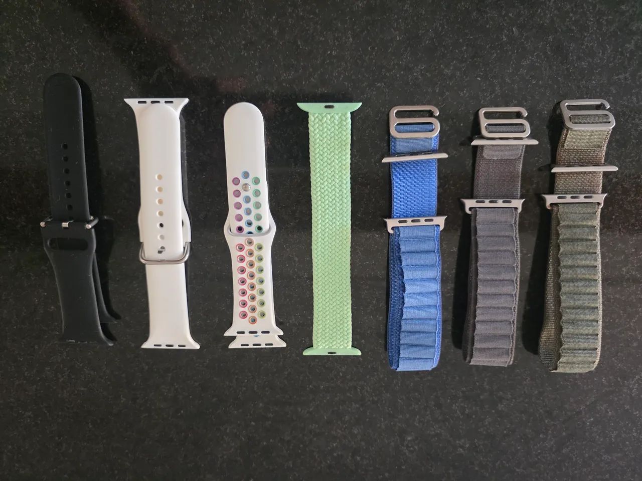 7 Pulseiras Apple Watch e Watch Ultra - Diversos Modelos e Cores