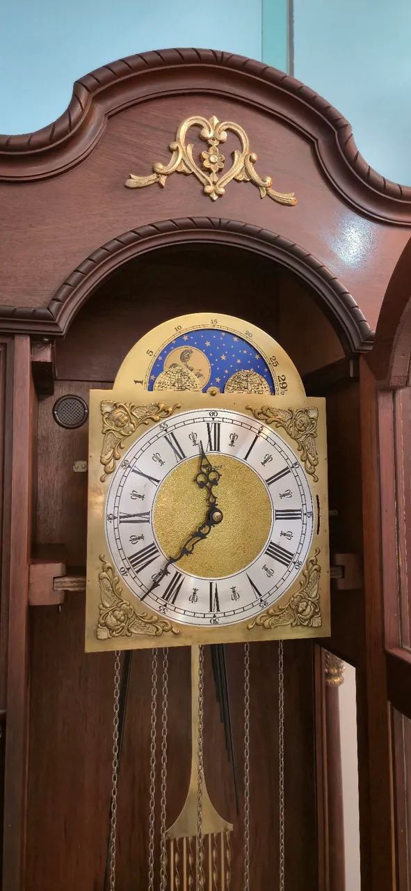 Relógio pedestal Urgos alemão - Foto 4