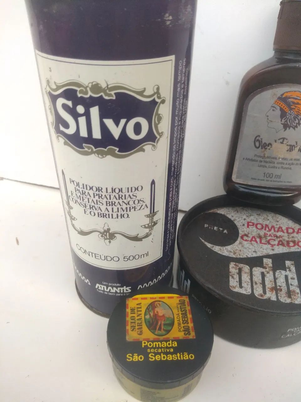 Kit de Antiguidades: Silvo, Odd e São Sebastião Lata embalagem  - Foto 4