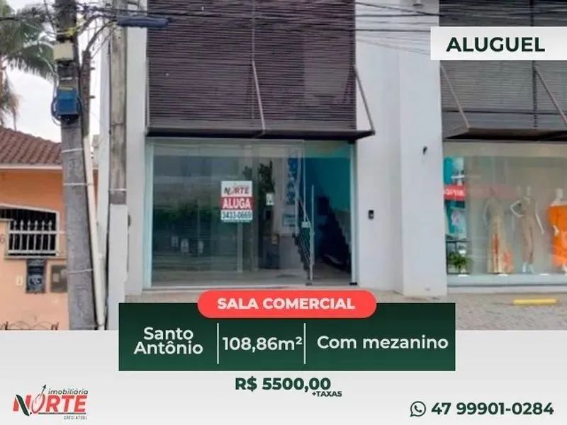Sala comercial JOINVILLE - SC